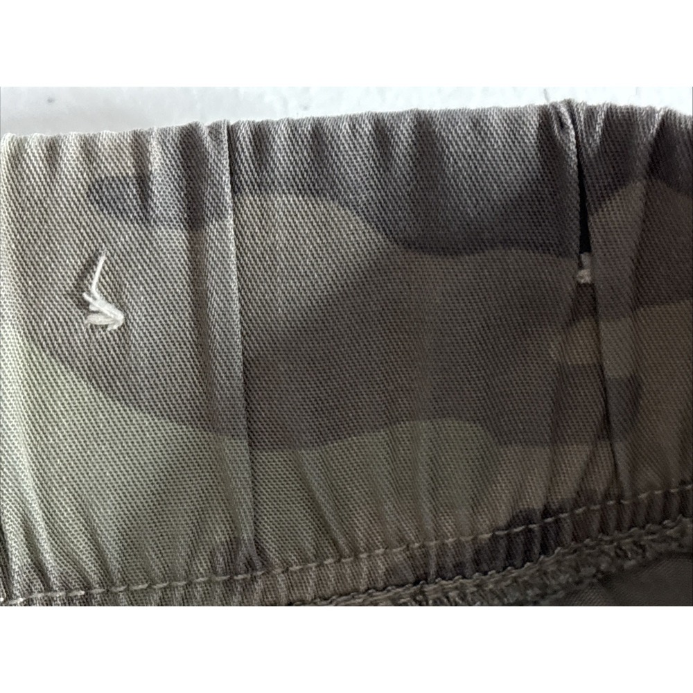 American‎ Eagle Women's Medium Green Camo Cargo Pant Drawstring Waist Jogger - Picture 9 of 16